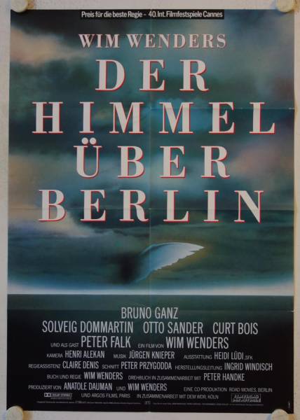 Wings of Desire original release german movie poster